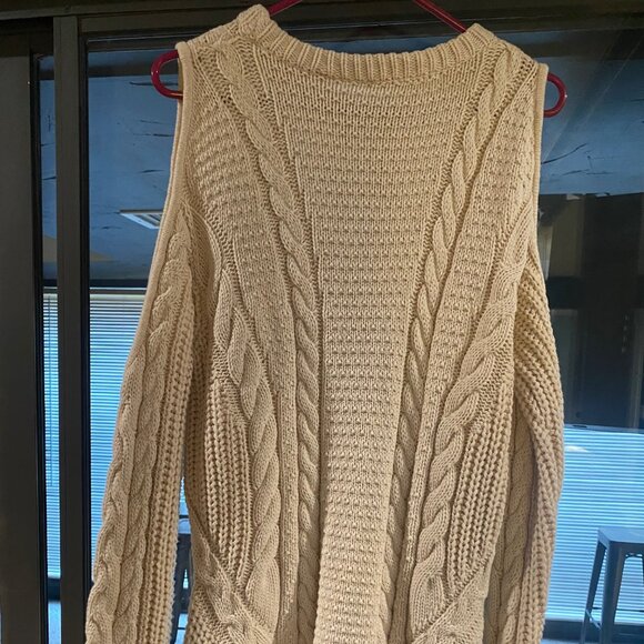 Endless Rose Open Shoulder Sweater - Picture 4 of 6